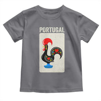 Portuguese Rooster Toddler T Shirt Galo de Barcelos Portugal Roots Pride Heritage Gift - Wonder Print Shop