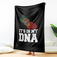 Its in My DNA Portugal Throw Blanket Portuguese Flag Portugal Boy Girl Gift - Wonder Print Shop