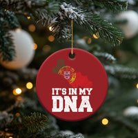 Its in My DNA Portugal Christmas Ornament Portuguese Flag Portugal Boy Girl Gift - Wonder Print Shop