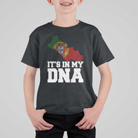 Its in My DNA Portugal T Shirt For Kid Portuguese Flag Portugal Boy Girl Gift - Wonder Print Shop