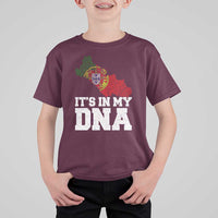 Its in My DNA Portugal T Shirt For Kid Portuguese Flag Portugal Boy Girl Gift - Wonder Print Shop