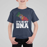Its in My DNA Portugal T Shirt For Kid Portuguese Flag Portugal Boy Girl Gift - Wonder Print Shop
