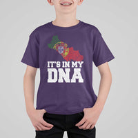 Its in My DNA Portugal T Shirt For Kid Portuguese Flag Portugal Boy Girl Gift - Wonder Print Shop