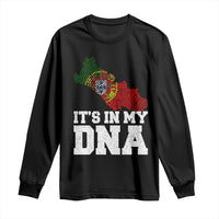 Its in My DNA Portugal Long Sleeve Shirt Portuguese Flag Portugal Boy Girl Gift - Wonder Print Shop