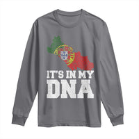 Its in My DNA Portugal Long Sleeve Shirt Portuguese Flag Portugal Boy Girl Gift - Wonder Print Shop