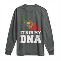 Its in My DNA Portugal Long Sleeve Shirt Portuguese Flag Portugal Boy Girl Gift - Wonder Print Shop