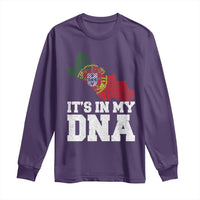 Its in My DNA Portugal Long Sleeve Shirt Portuguese Flag Portugal Boy Girl Gift - Wonder Print Shop