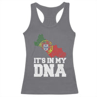 Its in My DNA Portugal Racerback Tank Top Portuguese Flag Portugal Boy Girl Gift - Wonder Print Shop