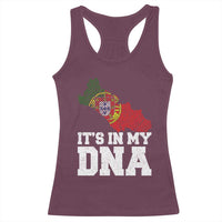 Its in My DNA Portugal Racerback Tank Top Portuguese Flag Portugal Boy Girl Gift - Wonder Print Shop