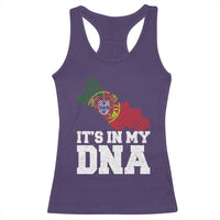 Its in My DNA Portugal Racerback Tank Top Portuguese Flag Portugal Boy Girl Gift - Wonder Print Shop