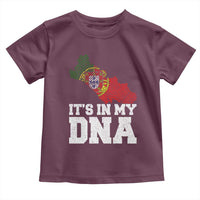 Its in My DNA Portugal Toddler T Shirt Portuguese Flag Portugal Boy Girl Gift - Wonder Print Shop