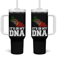 Its in My DNA Portugal Tumbler With Handle Portuguese Flag Portugal Boy Girl Gift - Wonder Print Shop
