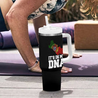 Its in My DNA Portugal Tumbler With Handle Portuguese Flag Portugal Boy Girl Gift - Wonder Print Shop