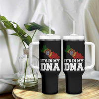 Its in My DNA Portugal Tumbler With Handle Portuguese Flag Portugal Boy Girl Gift - Wonder Print Shop