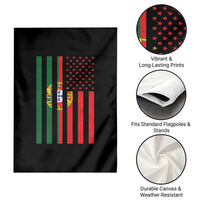 Portuguese Flag Garden Flag Vintage USA Flag Portugal Pride Gifts - Wonder Print Shop