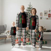 Portuguese Flag Plaid Pajama Set Vintage USA Flag Portugal Pride Gifts - Wonder Print Shop