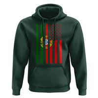 Portuguese Flag Hoodie Vintage USA Flag Portugal Pride Gifts - Wonder Print Shop