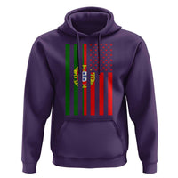 Portuguese Flag Hoodie Vintage USA Flag Portugal Pride Gifts - Wonder Print Shop