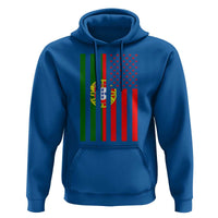Portuguese Flag Hoodie Vintage USA Flag Portugal Pride Gifts - Wonder Print Shop