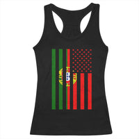 Portuguese Flag Racerback Tank Top Vintage USA Flag Portugal Pride Gifts - Wonder Print Shop