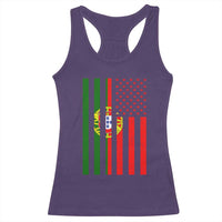 Portuguese Flag Racerback Tank Top Vintage USA Flag Portugal Pride Gifts - Wonder Print Shop