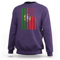 Portuguese Flag Sweatshirt Vintage USA Flag Portugal Pride Gifts - Wonder Print Shop