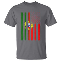 Portuguese Flag T Shirt Vintage USA Flag Portugal Pride Gifts - Wonder Print Shop