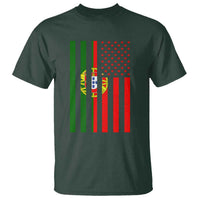 Portuguese Flag T Shirt Vintage USA Flag Portugal Pride Gifts - Wonder Print Shop