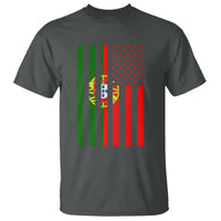 Portuguese Flag T Shirt Vintage USA Flag Portugal Pride Gifts - Wonder Print Shop