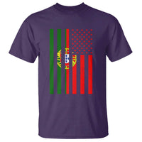 Portuguese Flag T Shirt Vintage USA Flag Portugal Pride Gifts - Wonder Print Shop