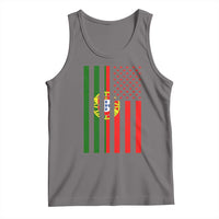 Portuguese Flag Tank Top Vintage USA Flag Portugal Pride Gifts - Wonder Print Shop
