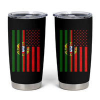 Portuguese Flag Tumbler Cup Vintage USA Flag Portugal Pride Gifts - Wonder Print Shop