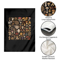 Mushroom Lovers Garden Flag Mycology Fungi Foraging Mushroom Whisperer