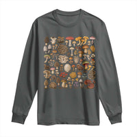 Mushroom Lovers Long Sleeve Shirt Mycology Fungi Foraging Mushroom Whisperer