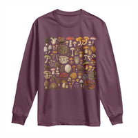 Mushroom Lovers Long Sleeve Shirt Mycology Fungi Foraging Mushroom Whisperer