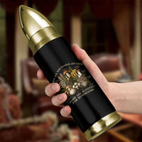 Mushroom Lovers Bullet Tumbler Not All Who Wander Are Lost Some Are Hunting For Mushrooms Vintage Botanical Graphic