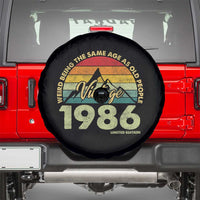 40th Birthday Spare Tire Cover Vintage 1986 Weird Being the Same Age as Old People 40 Year Old Gift