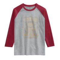 40th Birthday Raglan Shirt Vintage 40yr 1986 40 Year Old Gift Weird Being the Same Age as Old People