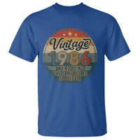 Vintage 1986 40th Birthday T Shirt 40 Year Old Gift Weird Being the Same Age as Old People