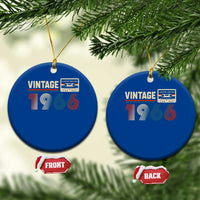 Vintage 1966 60th Birthday Gifts Ceramic Ornament 60 Year Old Favors