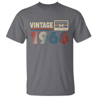 Vintage 1966 60th Birthday Gifts T Shirt 60 Year Old Favors