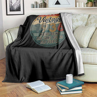 Vintage 1936 90th Birthday Throw Blanket 90 Year Old Gift Weird Being the Same Age as Old People