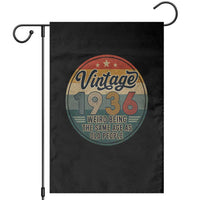 Vintage 1936 90th Birthday Garden Flag 90 Year Old Gift Weird Being the Same Age as Old People