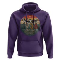 Vintage 1936 90th Birthday Hoodie 90 Year Old Gift Weird Being the Same Age as Old People