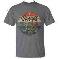 Vintage 1946 80th Birthday T Shirt 80 Year Old Gift Weird Being the Same Age as Old People