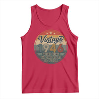 Vintage 1946 80th Birthday Tank Top 80 Year Old Gift Weird Being the Same Age as Old People