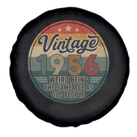 Vintage 1956 70th Birthday Spare Tire Cover 70 Year Old Gift Weird Being the Same Age as Old People