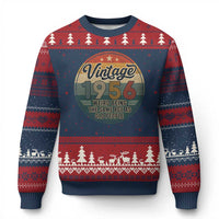 Vintage 1956 70th Birthday Ugly Christmas Sweater 70 Year Old Gift Weird Being the Same Age as Old People