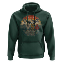 Vintage 1956 70th Birthday Hoodie 70 Year Old Gift Weird Being the Same Age as Old People