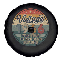 Vintage 1966 60th Birthday Spare Tire Cover 60 Year Old Gift Weird Being the Same Age as Old People